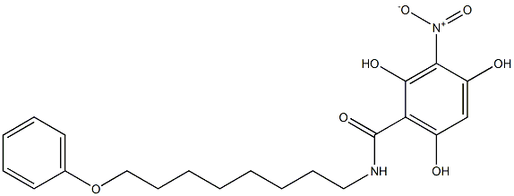  2,4,6-Trihydroxy-3-nitro-N-(8-phenoxyoctyl)benzamide