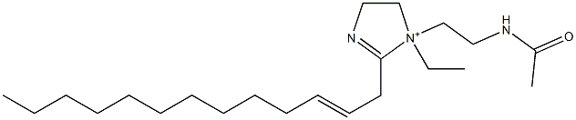 1-[2-(Acetylamino)ethyl]-1-ethyl-2-(2-tridecenyl)-2-imidazoline-1-ium