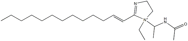 1-[1-(Acetylamino)ethyl]-1-ethyl-2-(1-tridecenyl)-2-imidazoline-1-ium