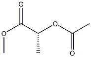 (R)-2-Acetoxypropionic acid methyl ester Structure