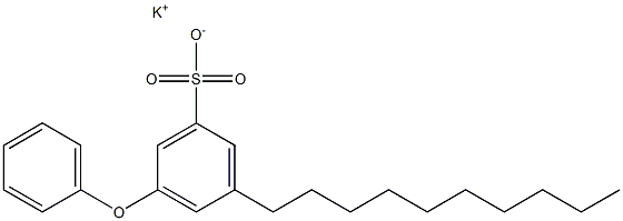3-Decyl-5-phenoxybenzenesulfonic acid potassium salt