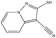 2-Mercaptopyrazolo[1,5-a]pyridine-3-carbonitrile Structure