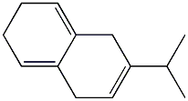 1,4,6,7-Tetrahydro-2-isopropylnaphthalene Structure