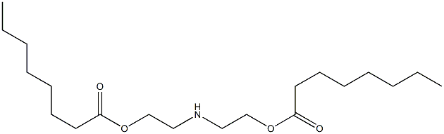 2,2'-Iminobis(ethanol octanoate) Structure
