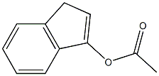 1-アセトキシ-3H-インデン 化学構造式
