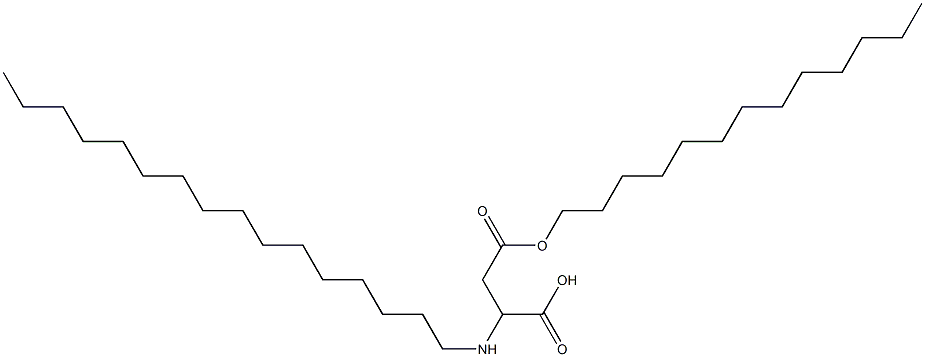  2-Hexadecylamino-3-(tridecyloxycarbonyl)propionic acid