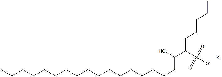 7-Hydroxytetracosane-6-sulfonic acid potassium salt