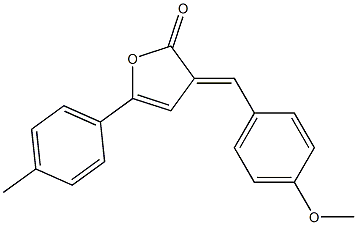 (3E)-3-(4-Methoxybenzylidene)-5-[4-methylphenyl]furan-2(3H)-one