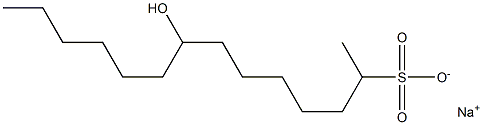 8-Hydroxytetradecane-2-sulfonic acid sodium salt