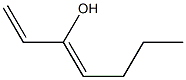1,3-Heptadien-3-ol Structure