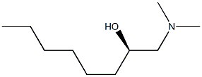 [R,(-)]-1-(Dimethylamino)-2-octanol 结构式