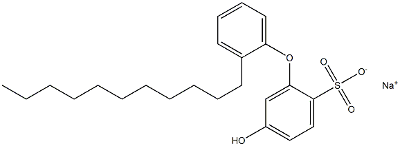 5-Hydroxy-2'-undecyl[oxybisbenzene]-2-sulfonic acid sodium salt