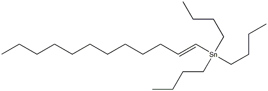 [(E)-1-Dodecenyl]tributylstannane Structure