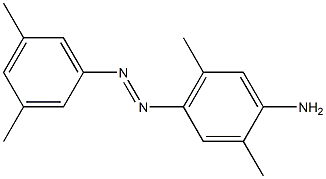 4-(3,5-Xylylazo)-2,5-dimethylbenzenamine Struktur