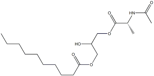 1-[(N-Acetyl-D-alanyl)oxy]-2,3-propanediol 3-decanoate