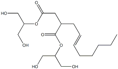 2-(2-Octenyl)succinic acid bis[2-hydroxy-1-(hydroxymethyl)ethyl] ester