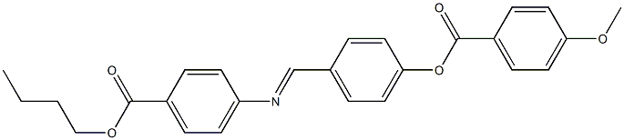 4-[4-(4-Methoxybenzoyloxy)benzylideneamino]benzoic acid butyl ester
