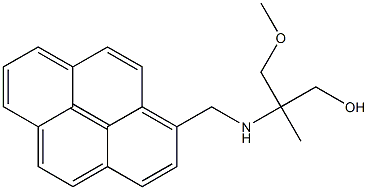 1-(1-Hydroxymethyl-1-methyl-2-methoxyethylaminomethyl)pyrene