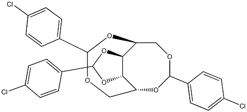 1-O,5-O:2-O,6-O:3-O,4-O-Tris(4-chlorobenzylidene)-L-glucitol