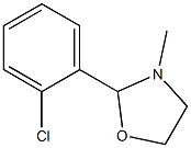2-(o-Chlorophenyl)-3-methyloxazolidine 结构式