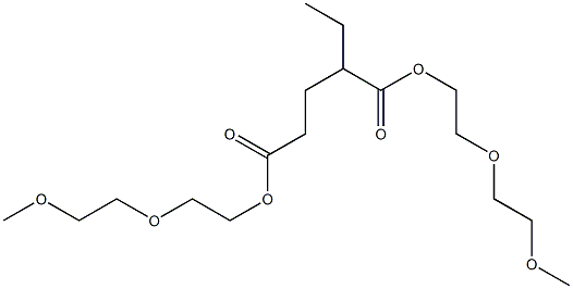  2-Ethylglutaric acid bis[2-(2-methoxyethoxy)ethyl] ester