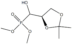 [(R)-(2,2-Dimethyl-1,3-dioxolan-4-yl)(hydroxy)methyl]phosphonic acid dimethyl ester