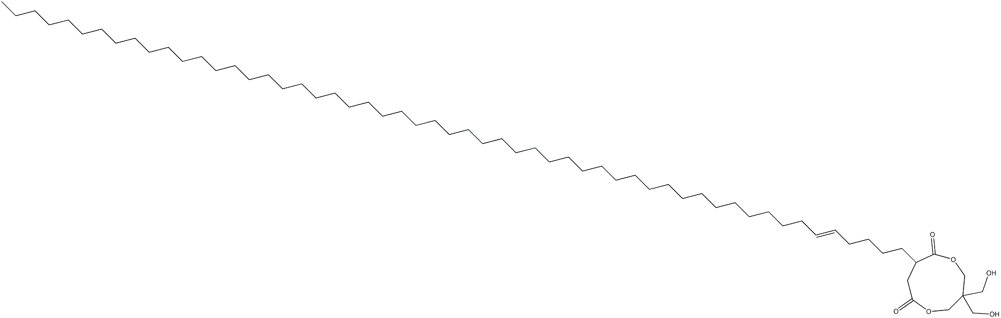  3,3-Bis(hydroxymethyl)-8-(5-pentapentacontenyl)-1,5-dioxacyclononane-6,9-dione