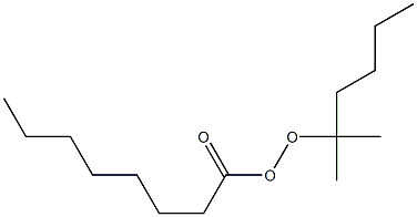 Octaneperoxoic acid 1,1-dimethylpentyl ester Structure