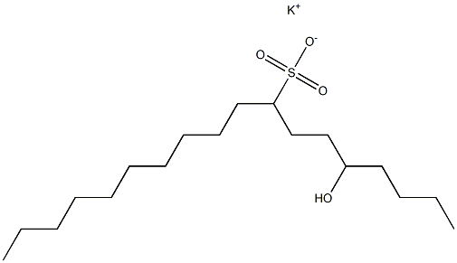  5-Hydroxyoctadecane-8-sulfonic acid potassium salt
