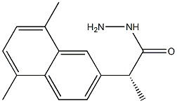 [R,(-)]-2-(5,8-Dimethyl-2-naphtyl)propionic acid hydrazide
