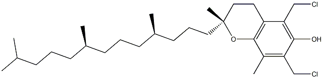 (2R)-5,7-Bis(chloromethyl)-2,8-dimethyl-2-[(4R,8R)-4,8,12-trimethyltridecyl]chroman-6-ol