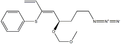 (3Z,5R)-8-Azido-5-methoxymethoxy-3-phenylthio-1,3-octadiene