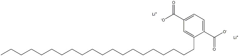  2-Icosylterephthalic acid dilithium salt