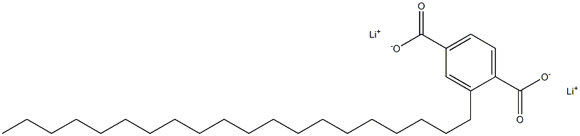 2-Icosylterephthalic acid dilithium salt