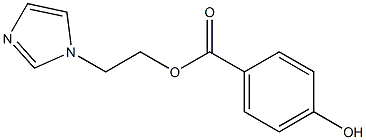 4-Hydroxybenzoic acid 2-(1H-imidazol-1-yl)ethyl ester|