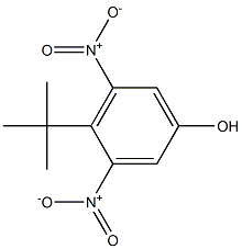 4-tert-Butyl-3,5-dinitrophenol Struktur