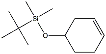 4-(tert-ブチルジメチルシロキシ)-1-シクロヘキセン 化学構造式