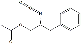 [R,(+)]-2-Isocyanato-3-phenyl-1-propanol acetate