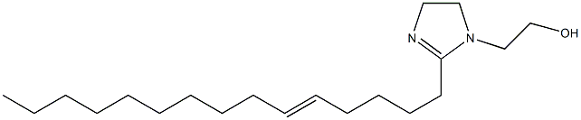2-(5-Pentadecenyl)-2-imidazoline-1-ethanol Structure