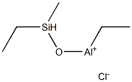 Ethyl(ethylmethylsilyloxy)aluminum chloride Struktur