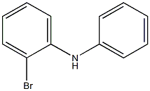 N-フェニル-2-ブロモアニリン 化学構造式
