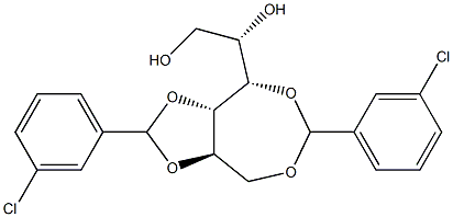 1-O,4-O:2-O,3-O-Bis(3-chlorobenzylidene)-L-glucitol