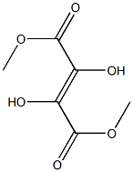 2,3-Dihydroxyfumaric acid dimethyl ester Structure