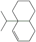 1,2,3,4,4a,5,6,8a-Octahydro-8a-isopropylnaphthalene Struktur