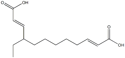 1,6-オクタンジオールジアクリラート 化学構造式