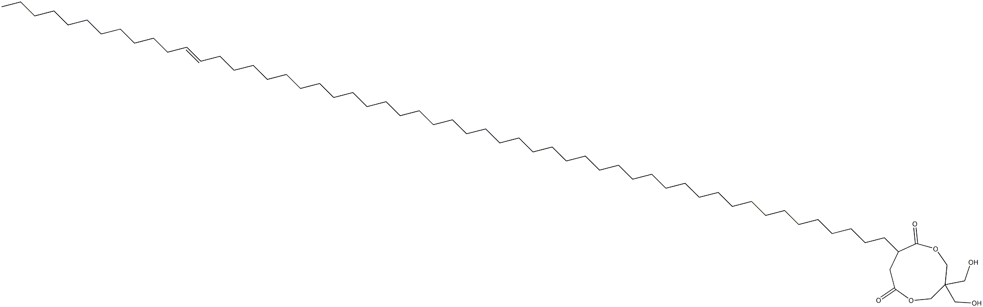  3,3-Bis(hydroxymethyl)-8-(42-tetrapentacontenyl)-1,5-dioxacyclononane-6,9-dione