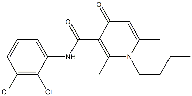 N-(2,3-Dichlorophenyl)-1-butyl-2,6-dimethyl-4-oxo-1,4-dihydro-3-pyridinecarboxamide