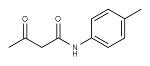 アセト酢酸トルイダイド 化学構造式