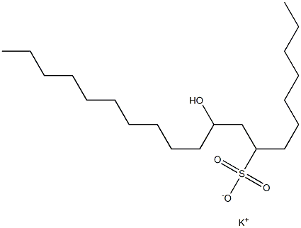 10-Hydroxyicosane-8-sulfonic acid potassium salt