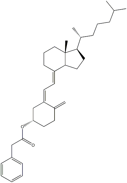 Cholecalciferol (phenylacetate) Structure
